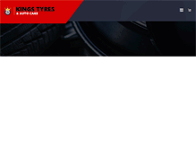 Tablet Screenshot of kingstyres.com